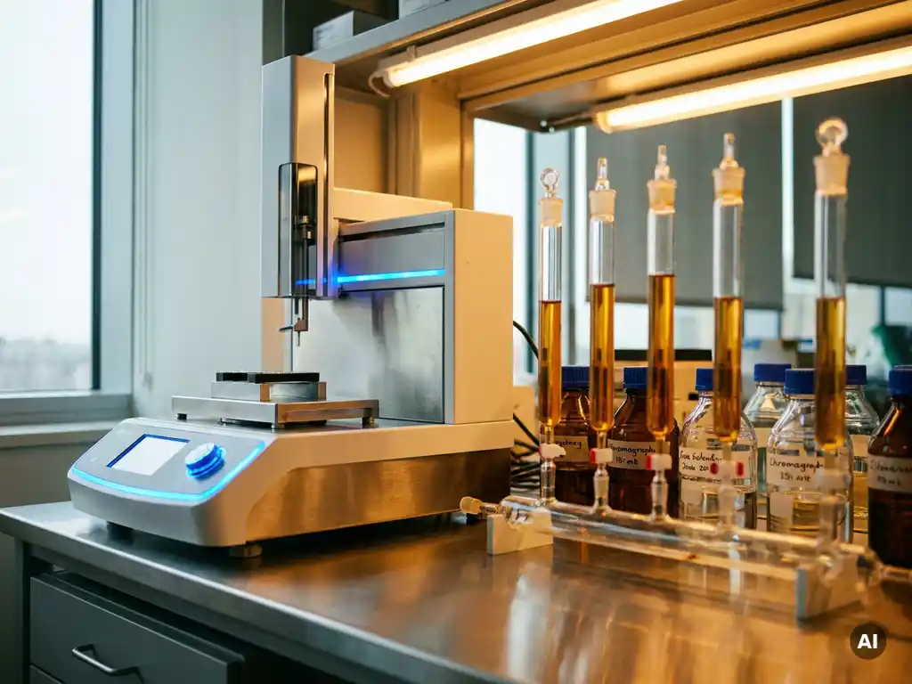 What is the difference between offline and online automated sample preparation?