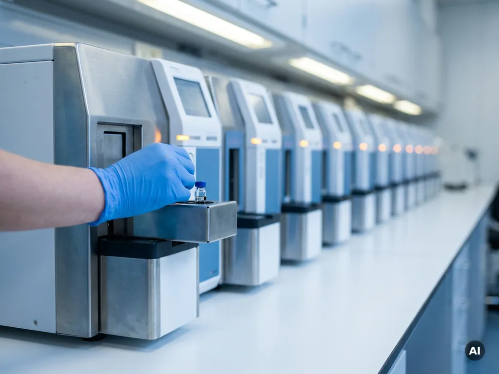 How do you scale laboratory automation as sample volumes grow?