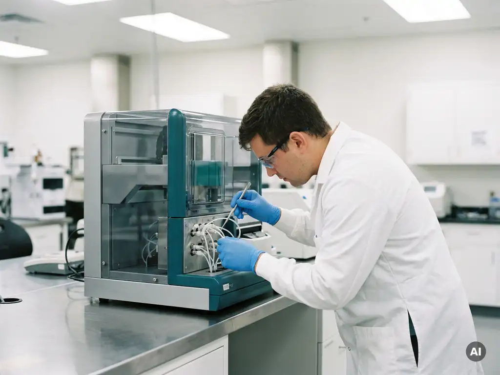 What maintenance does an automated sample preparation system require?