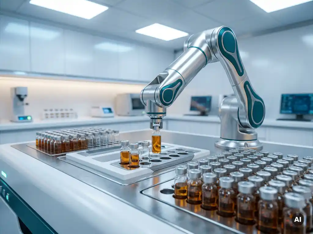 How does automated sample preparation reduce turnaround time in testing labs?