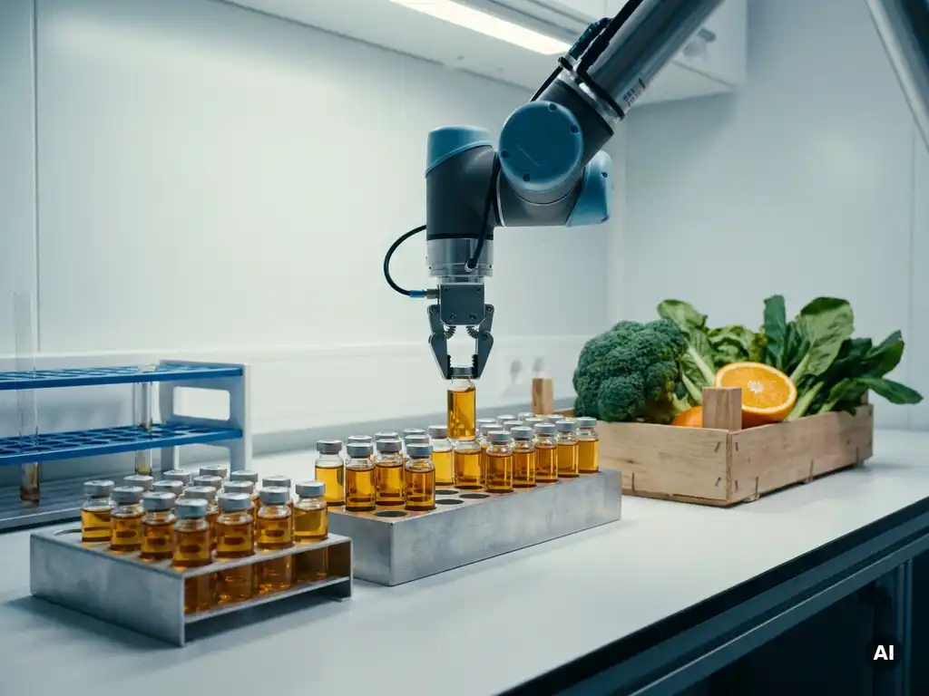 How does automated sample preparation support multi-residue pesticide analysis?