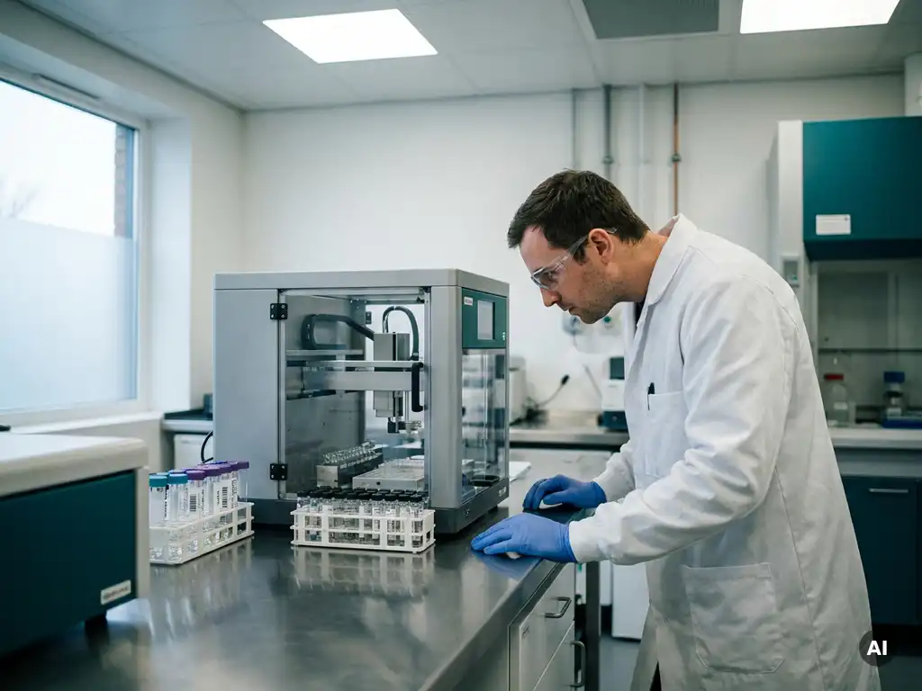 How do you qualify a vendor for automated sample preparation solutions?